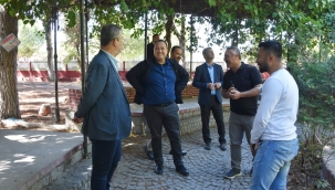 Kayalıoğlu'nda parkta yeni düzenleme 