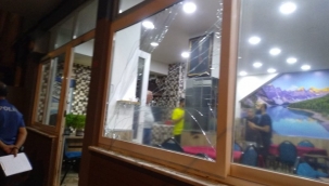 Manisa'da kahvehaneye ses bombası atıldı