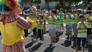 Minik öğrenciler hem eğlendi hem öğrendi
