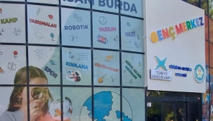 Park kafe indi,genç merkez asıldı