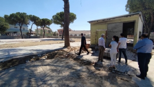 Saruhanlı belediyesi okulları eğitime hazırlıyor