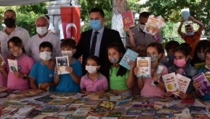 Soma'da 'Kitap takas şenliği' başladı 