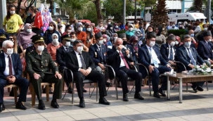 Soma'nın kurtuluş kutlamalarında duygulu anlar yaşandı