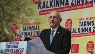 Tarım zirvesinde konuşan CHP lideri' 'düzeni değiştireceğiz'