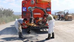 Turgutlu belediyesinden yol sorununa hızlı çözüm