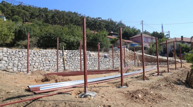 Üretici ve alıcıyı buluşturacak kiraz merkezinin yapıma başlandı