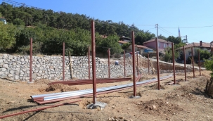 Üretici ve alıcıyı buluşturacak kiraz merkezinin yapıma başlandı