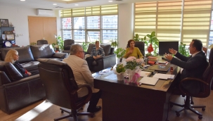 Akhisar çağdaş yaşamı destekleme Derneği'nde Dutlulu'ya ziyaret