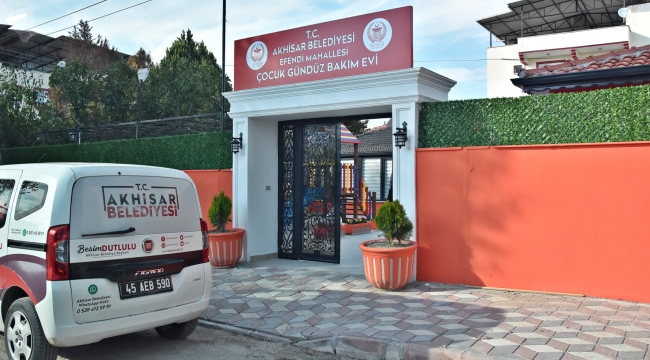 Akhisar'da belediye ikinci kreşi de hizmete açıyor
