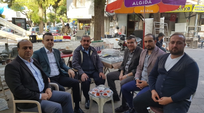 AKP İl yöneticileri Hurdacılar odasında 