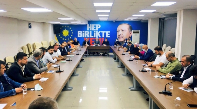 AKP İl Yönetimi toplandı