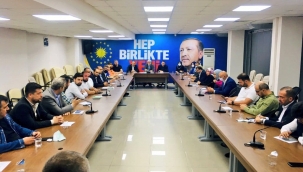 AKP İl Yönetimi toplandı