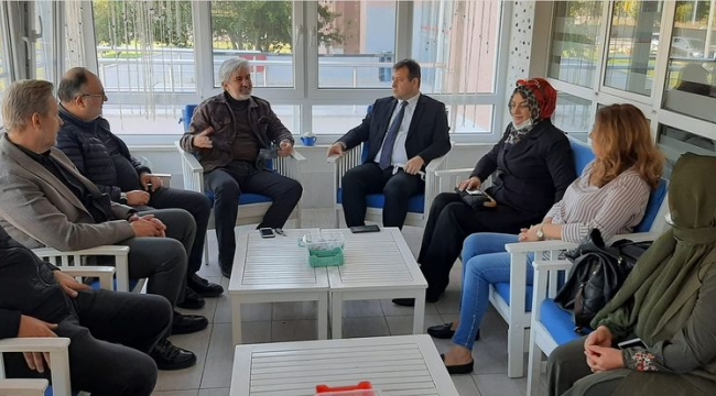 AKP Manisa il başkanı Hızlı Akhisar'da