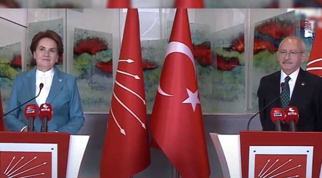 Akşener ve Kılıçdaroğlu'ndan önemli açıklamalar