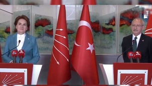 Akşener ve Kılıçdaroğlu'ndan önemli açıklamalar