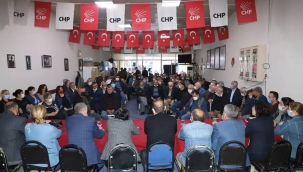Alaşehir CHP danışma kurulu toplantısı yapıldı
