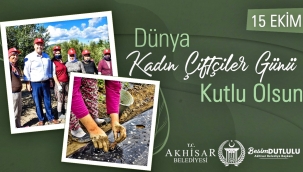 Başkan Dutlulu,15 ekim Dünya kadın çiftçiler günü'nü kutladı