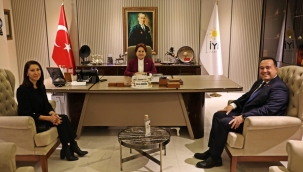 Başkan Dutlulu Akşener'i ziyaret etti