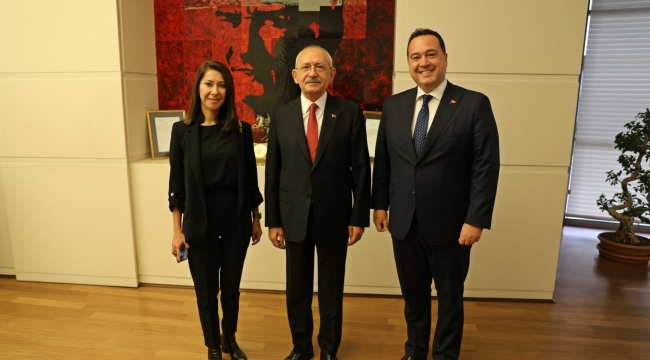 Başkan Dutlulu ,CHP lideri Kılıçdaroğlu'nu ziyaret etti