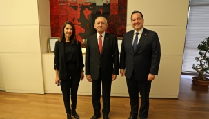 Başkan Dutlulu ,CHP lideri Kılıçdaroğlu'nu ziyaret etti