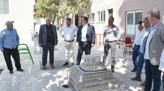 Başkan Dutlulu,Gökçeahmet'te.