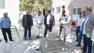 Başkan Dutlulu,Gökçeahmet'te.