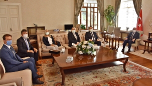 Başkan Dutlulu, vali Karadeniz'i bilgilendirdi