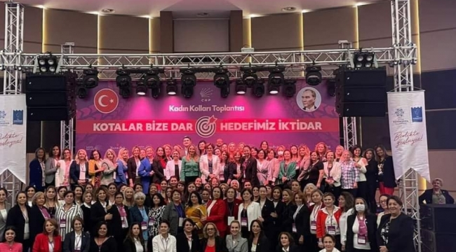CHP kadın kolları çalıştayı yapıldı