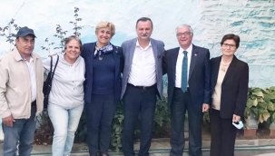 CHP'li Balaban ve Uysal'dan ilçe örğütlerine ziyaret