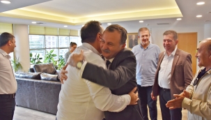 CHP'li başkanlar Dutlulu'yu ziyaret etti