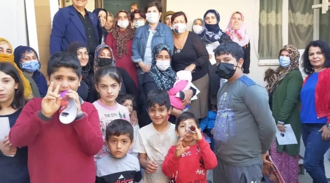 CHP'li kadınlar Kazım Karabekir'de kadınlarla buluştu