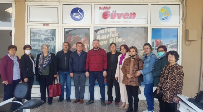CHP'li kadınlardan 'Salihli'nin Tanıtım' kampanyasına destek