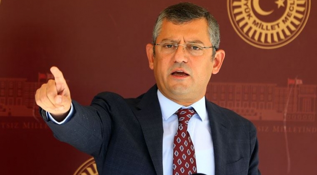 CHP'li Özel: İktidar partisi, ülkeye bir başka utancı daha yaşattı