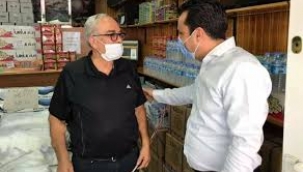 CHP'li vekil sustu esnaf konuştu