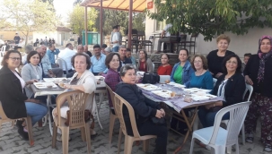 CHP'liler vatandaşlarla hayırda buluştu