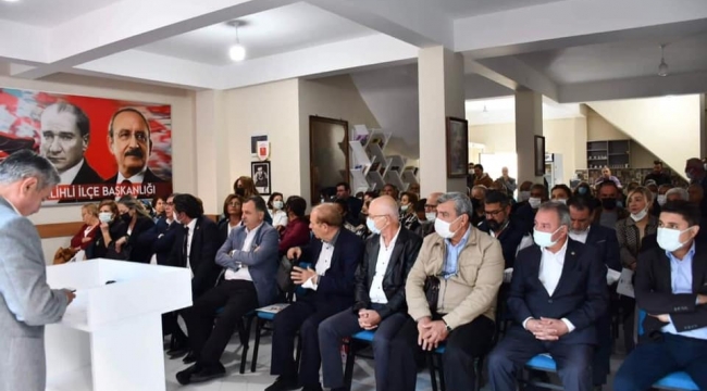 CHP Salihli ilçe danışma kurulu toplantısı yapıldı