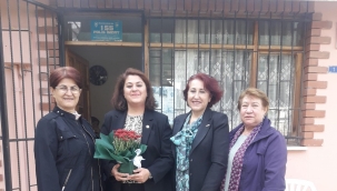 CHP Salihli kadın kollarından kadın muhtarlara ziyaret