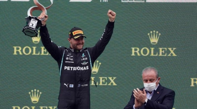 İstanbul'da zafer Valtteri Bottas'ın oldu