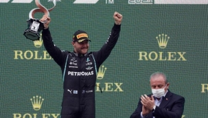 İstanbul'da zafer Valtteri Bottas'ın oldu