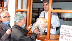 Kula belediyesi halk ekmek üretimine başladı