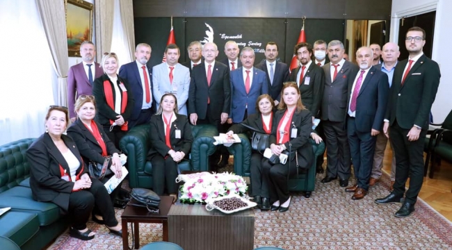 Salihli CHP ilçe yönetim kurulu Ankara turunda