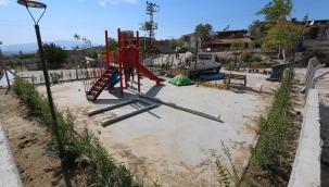 Saruhanlı Azimli' ye yeni çocuk parkı