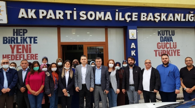 Soma'da AKP toplantısı