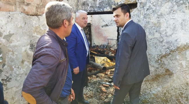 Yardımsever başkan yardıma koştu