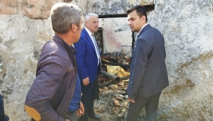 Yardımsever başkan yardıma koştu