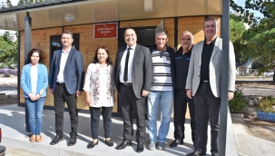 Yenilenen muhtarlık binası hizmete başladı