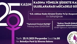 Akhisar'da kadına yönelik şiddete karşı seminer
