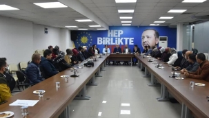 AKP 17 ilçe 3 kademe AR-GE ve eğitim birim toplantısı yapıldı