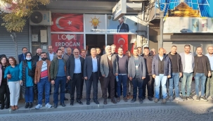 AKP Manisa İl başkanı Hızlı ilçeleri dolaşıyor