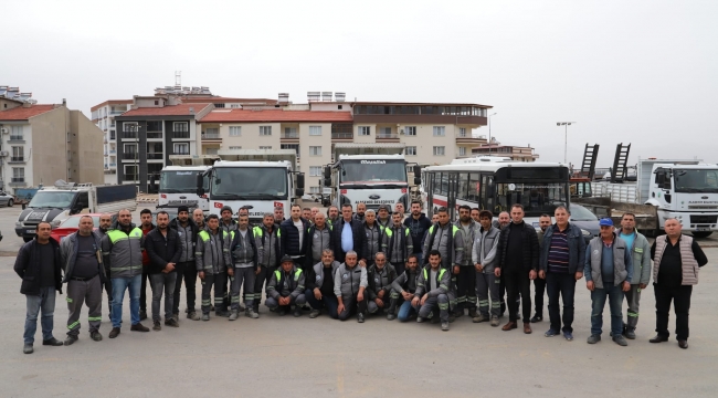 Alaşehir belediye çalışıyor sorunlar gideriliyor
